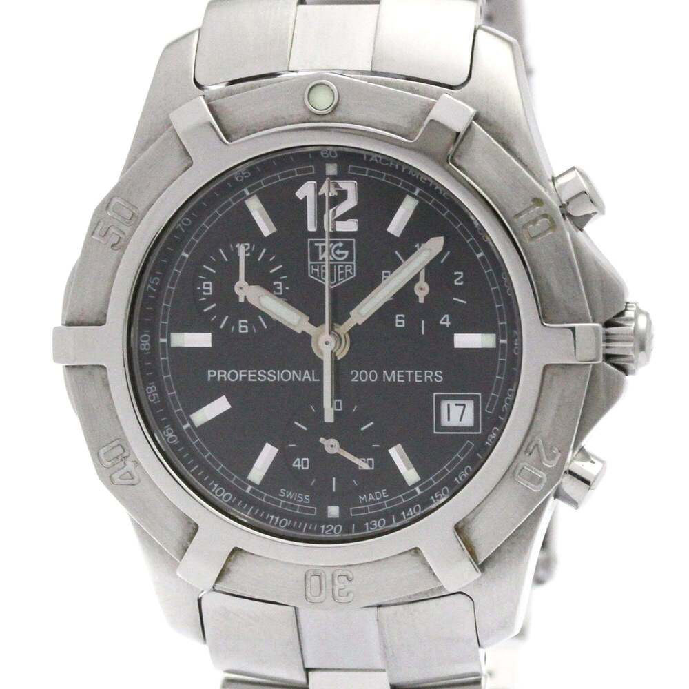 TAG HEUER 2000 Stainless Steel Quartz Mens Watch CN1110 Polished